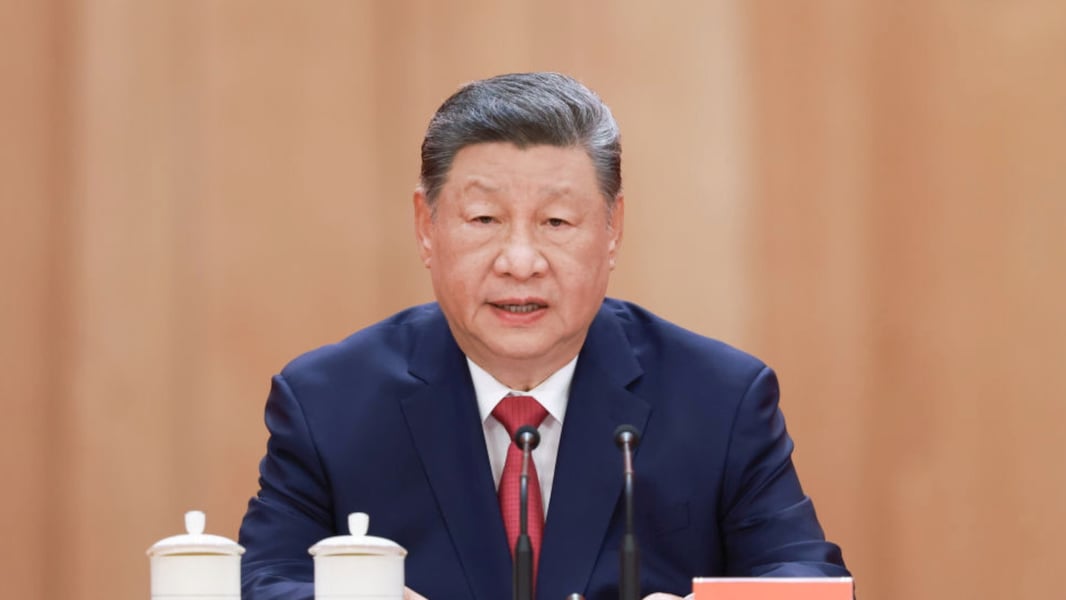 Commemorative ceremony for Jiang Zemin's birth centenary held at the Great Hall of the People in Beijing on August 17 2026