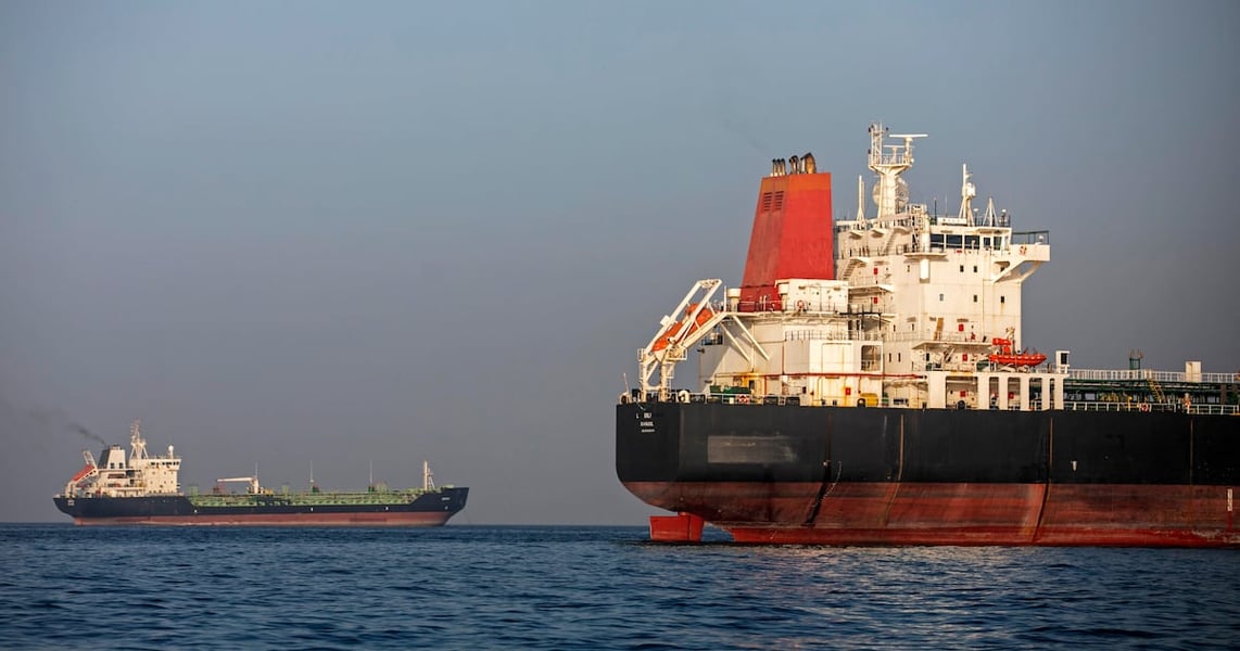 Iranian oil export island infrastructure near the Strait of Hormuz that underpins crude price risk