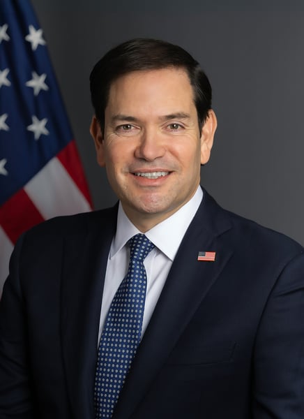 Secretary of State Marco Rubio, named defendant in the CLINIC v. Rubio immigrant visa ban case