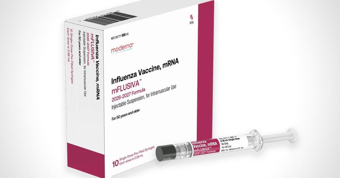 Moderna mFLUSIVA mRNA flu vaccine the first of its kind approved by FDA for flu prevention in adults 50 and older