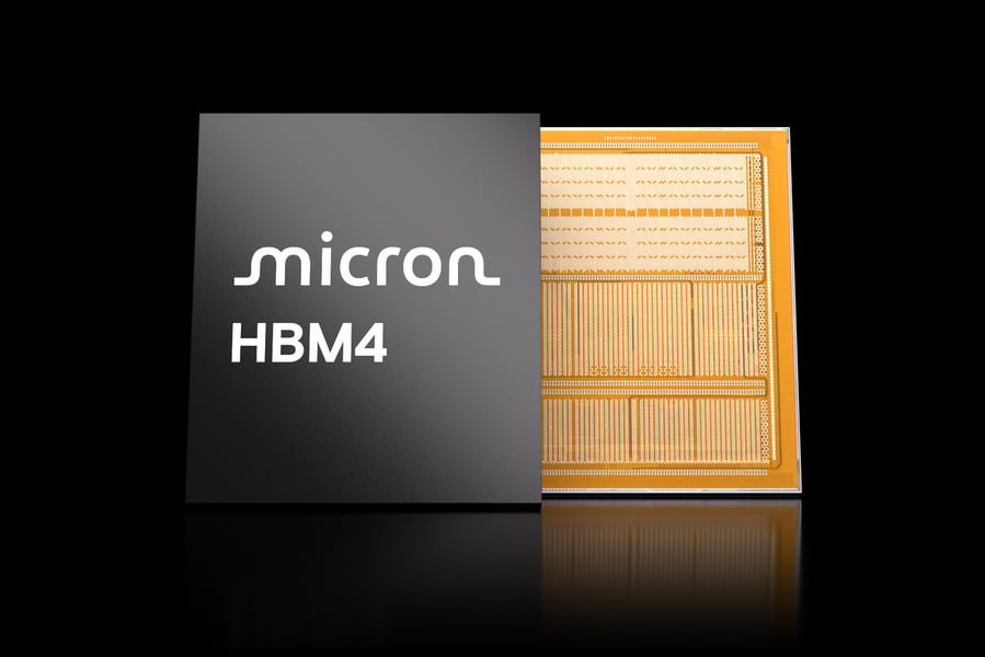 Micron HBM4 high bandwidth memory product for AI applications