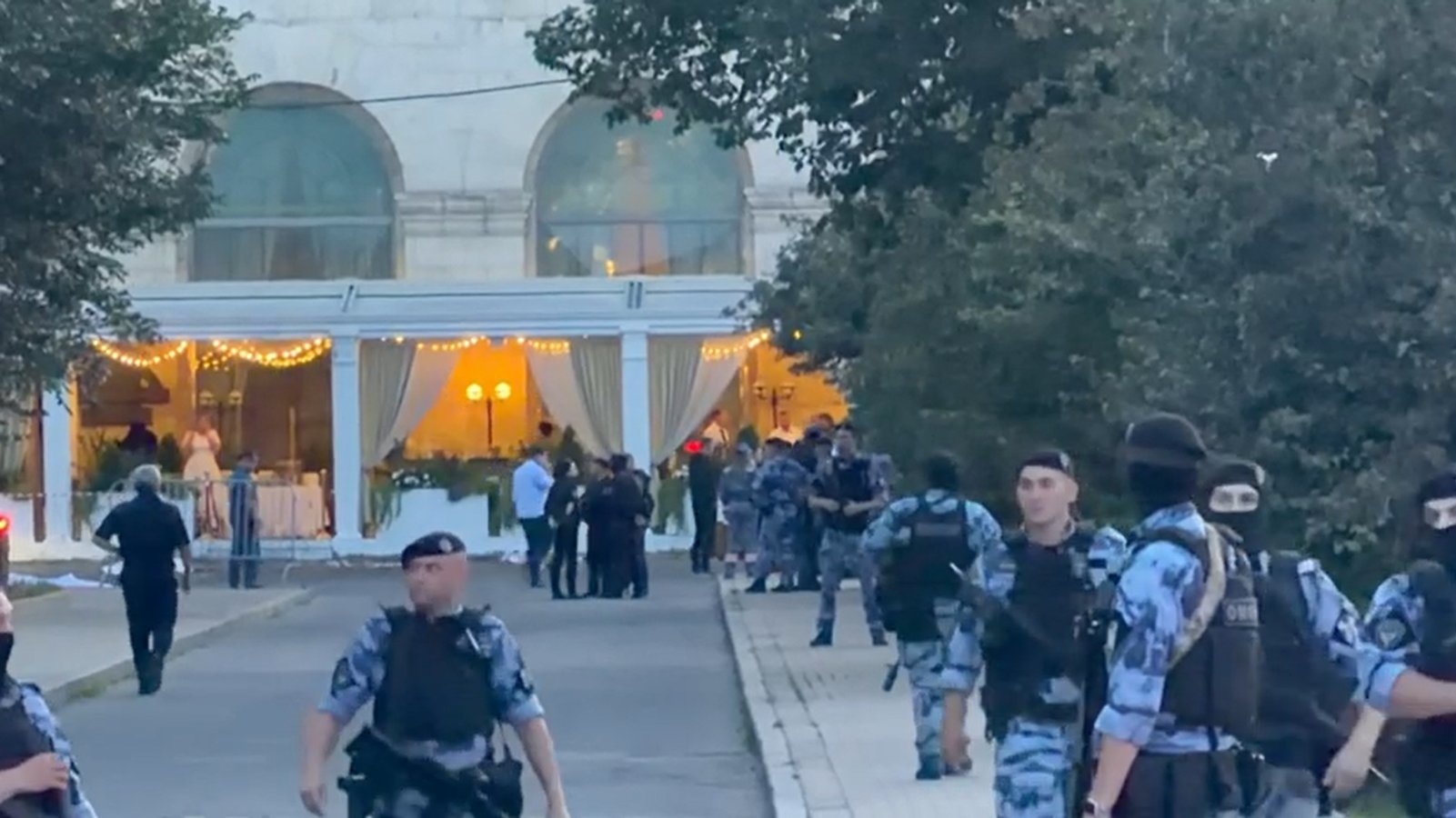 Moscow restaurant bombing Kudrinskaya Square explosion kills three August 2026