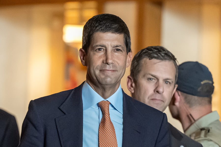 Kevin Warsh at the Jackson Hole economic symposium, the rates backdrop to a session in which the Nasdaq Composite was the only major US index lower
