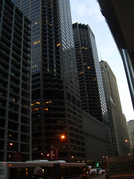 Chicago Mercantile Exchange building where futures contracts are traded