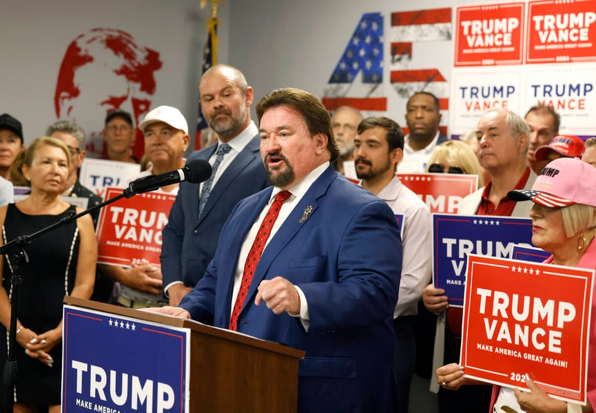 Michael McDonald, Nevada Republican Party Chairman and defendant in the fake electors case dismissed for the second time in August 2026