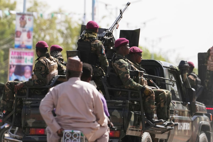 Nigerian security forces northwest Nigeria August 2026