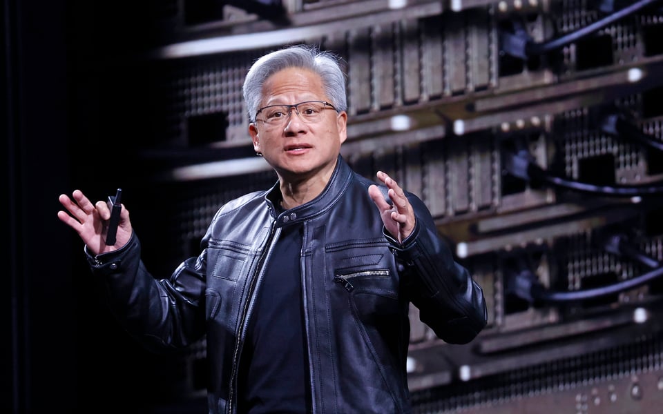 Nvidia CEO Jensen Huang who announced $1.5 billion SB Energy investment and $105 billion credit for OpenAI Ohio PORTS-Pike data center campus