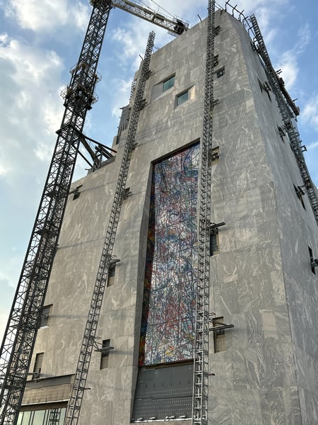 The Obama Presidential Center building in Chicago