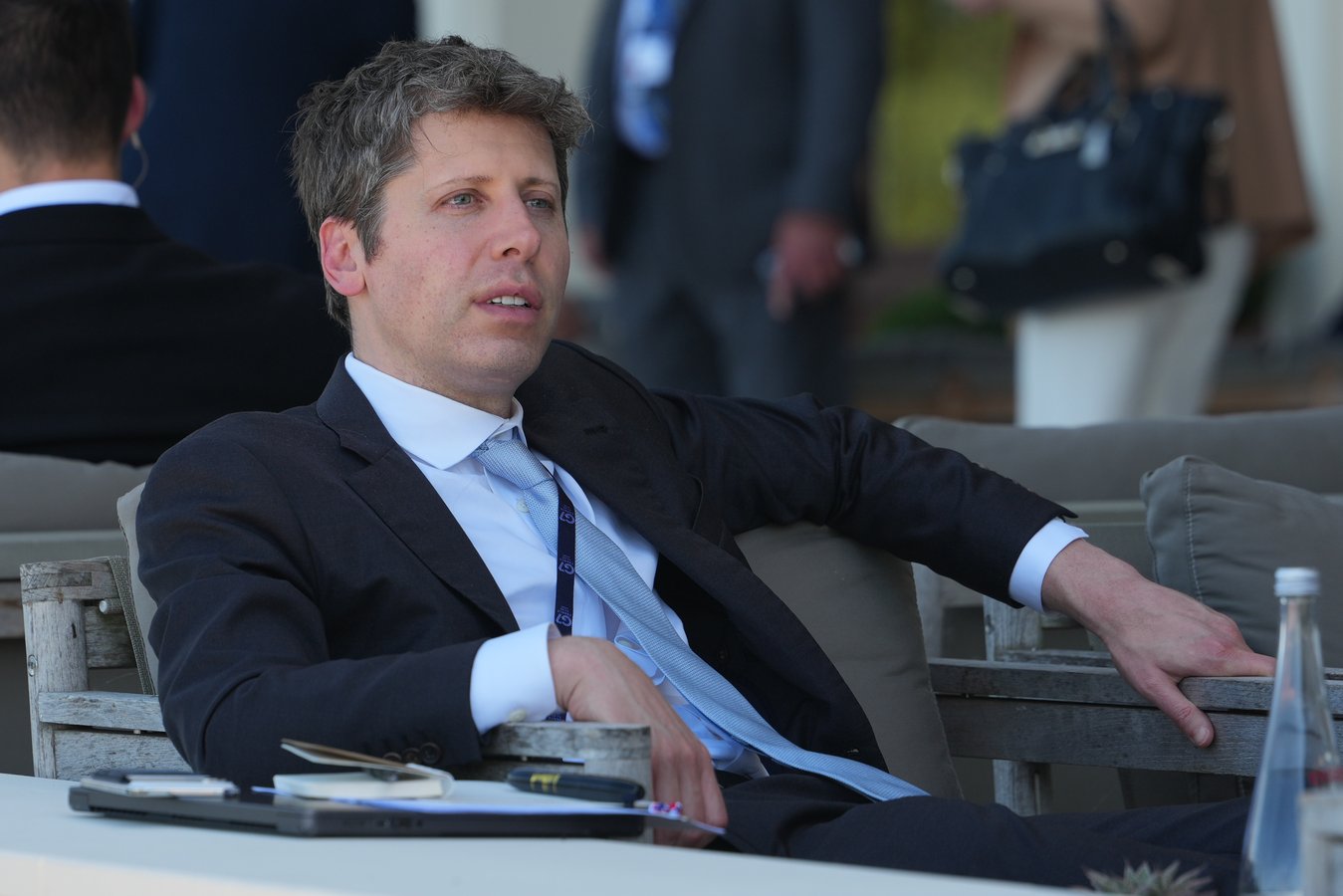 OpenAI CEO Sam Altman at the G7 summit as OpenAI faces a $3.2 million DOJ settlement over US worker discrimination in PERM hiring