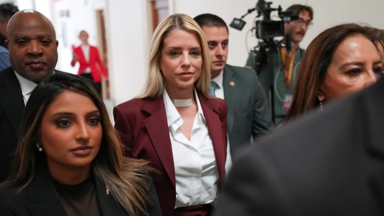 Pam Bondi and Epstein Files transparency discussion NBC News 2026