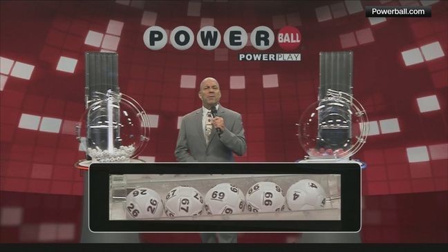 CBS12 news report coverage of the $1.04 billion Powerball jackpot won in Quincy Illinois on August 12 2026