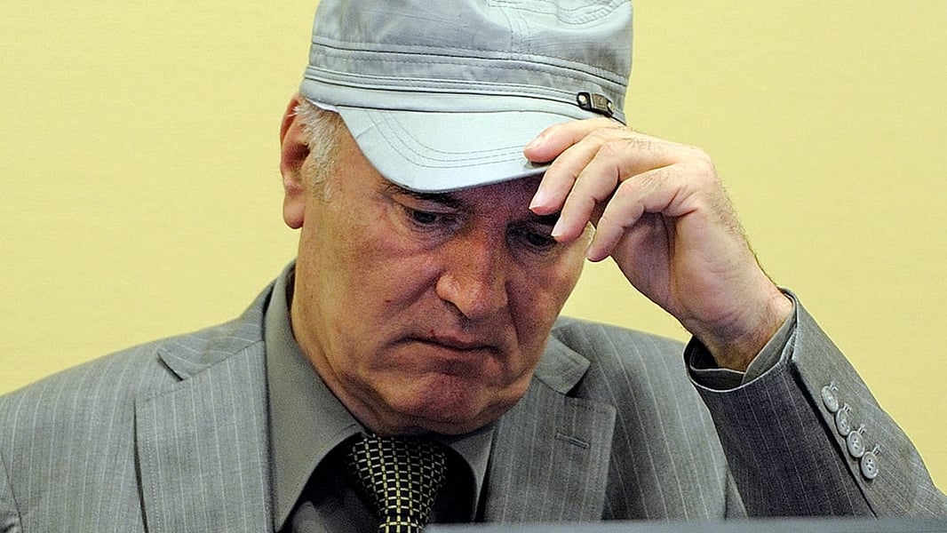 Ratko Mladic the Butcher of Bosnia who ordered the Srebrenica genocide dies at 84 in Hague prison