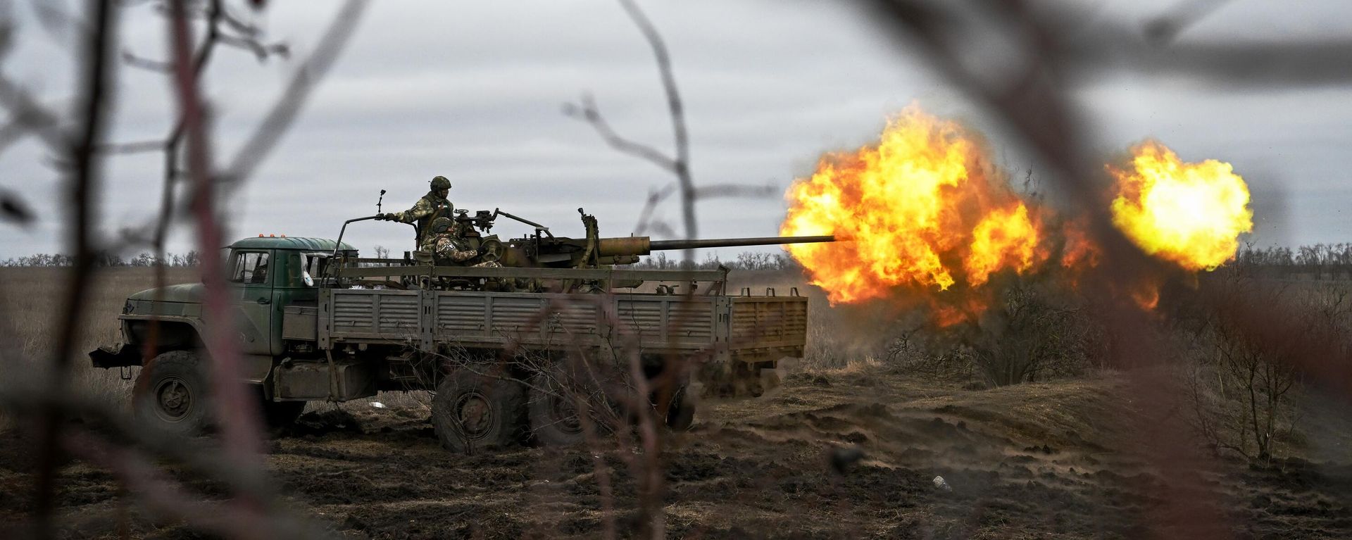 Russian military forces during operation in eastern Ukraine