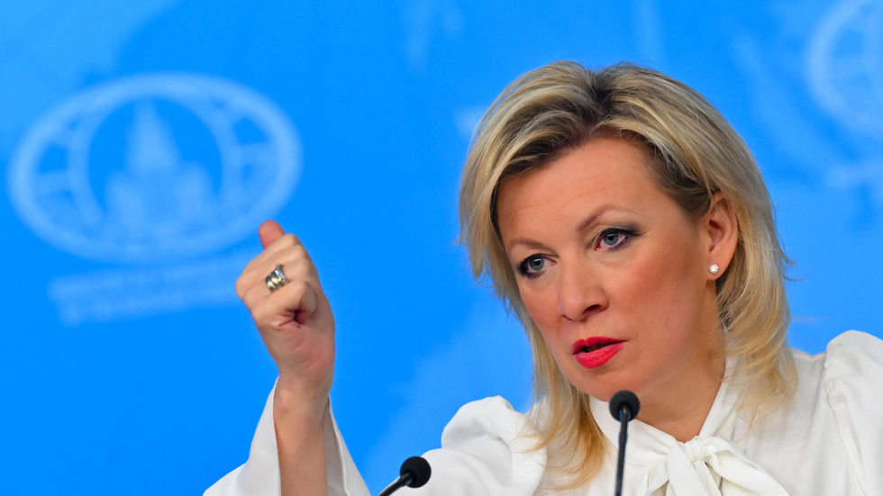 Russian Foreign Ministry spokeswoman Maria Zakharova warns Britain that British military sites could be targeted in response to Storm Shadow missile strikes on Donetsk