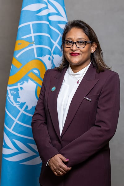Saima Wazed, WHO Regional Director for South-East Asia, official portrait