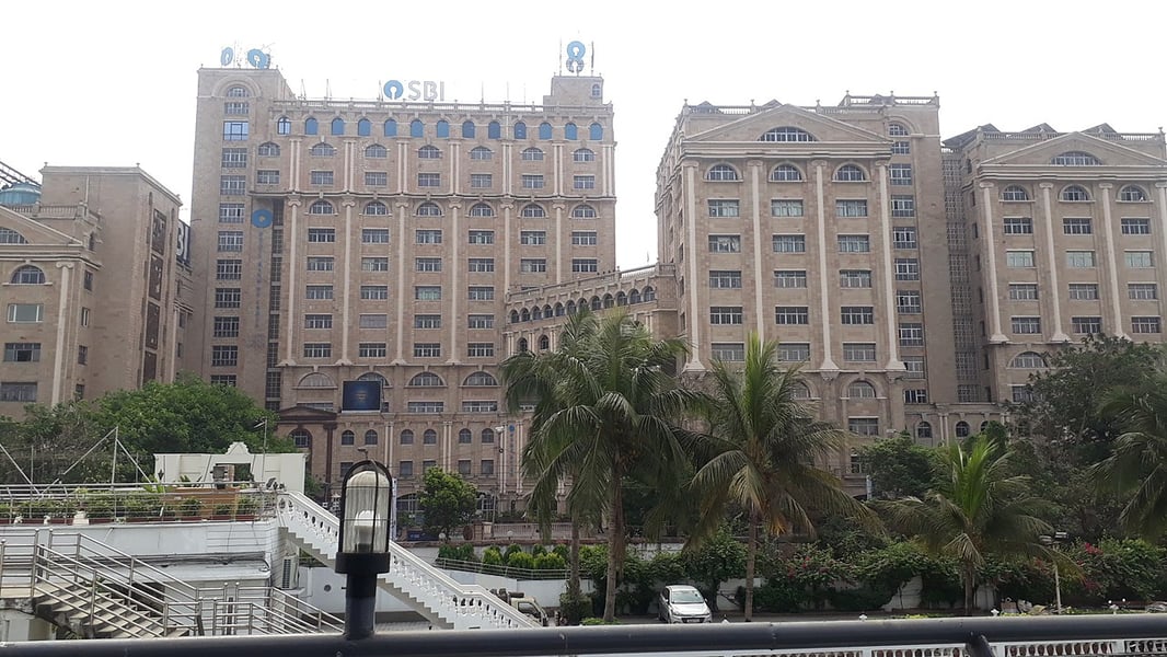 A second view of Samriddhi Bhavan in Kolkata, one of the State Bank of India's headquarters buildings