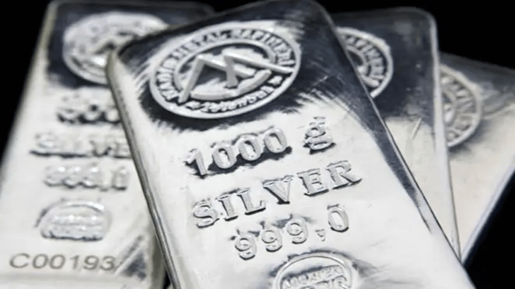The silver rate today holding at Rs 2,60,000 a kilogram for a third day