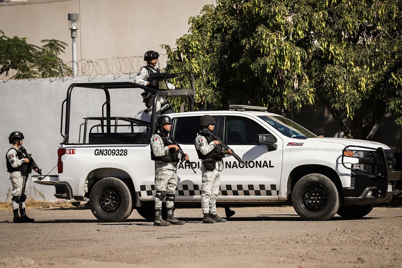 Mexican security forces deployed in Culiacan Sinaloa following the killing of TikTok influencer Cesar Gastelum August 2026