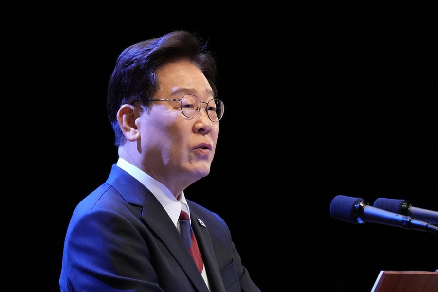 South Korean President Lee Jae Myung speaks at Liberation Day ceremony proposing Korean War peace treaty