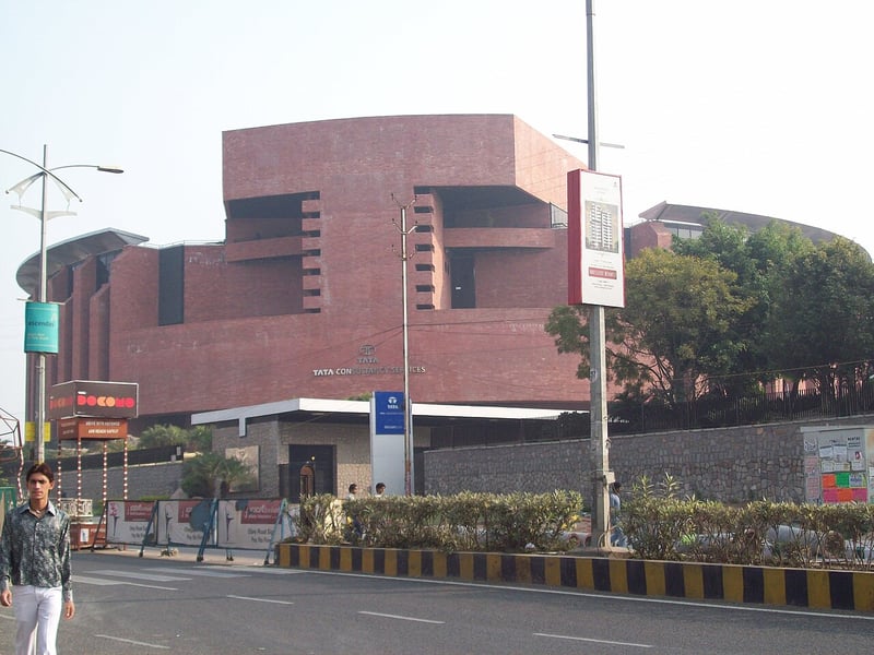 The Tata Consultancy Services campus at Madhapur in Hyderabad, one of the delivery centres behind India's largest IT services exporter