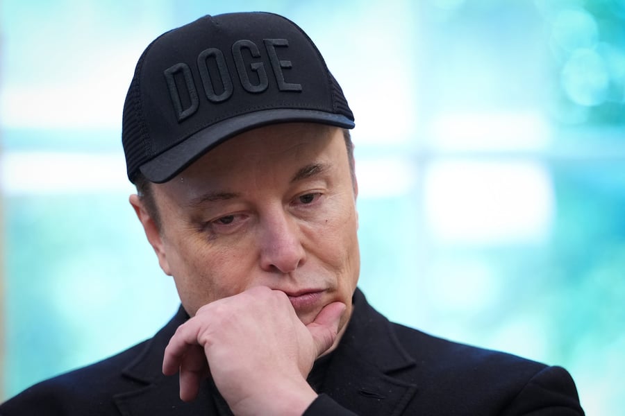 Tesla vehicles as the company's valuation rests on autonomy rather than car sales