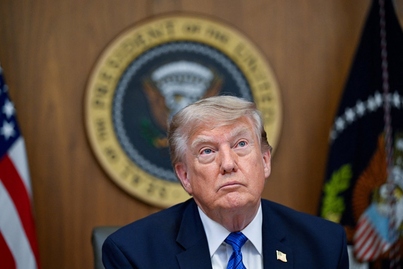 US President Donald Trump announces cancellation of planned Iran strikes and deal framework August 2026