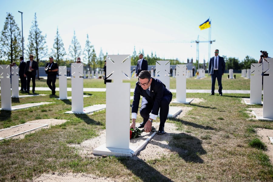 Coalition of the Willing leaders gather in Kyiv on Ukraine's 35th Independence Day, August 24, 2026