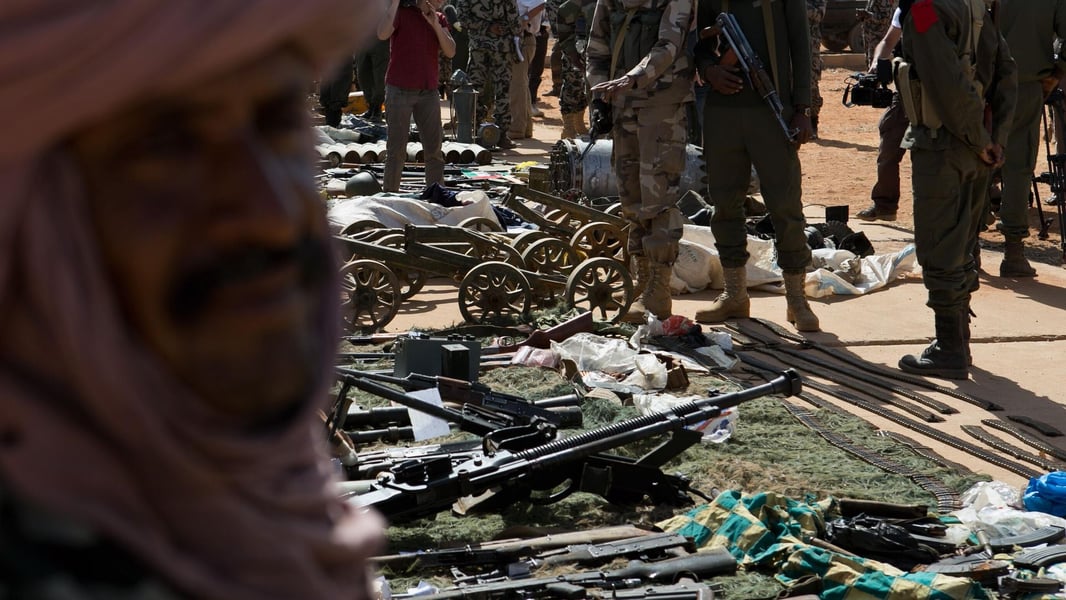 Military equipment including mortars traced to Ukrainian supply chains discovered by Nigerien forces in West Africa