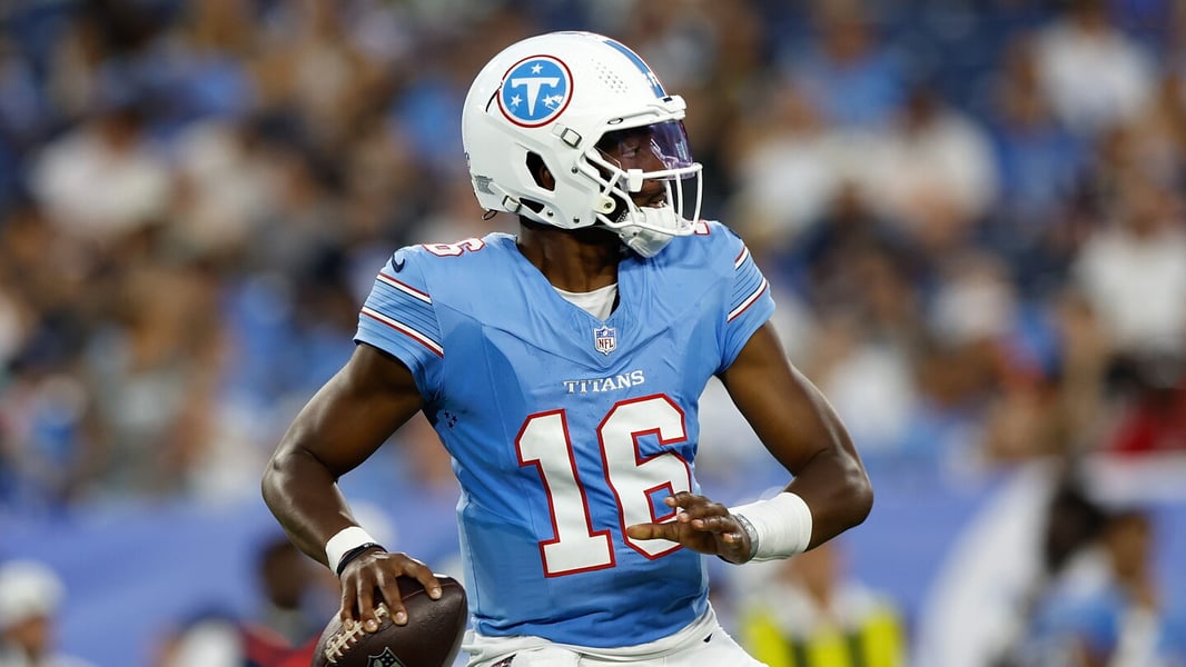 Will Levis after being released by the Tennessee Titans on NFL roster cutdown day 2026