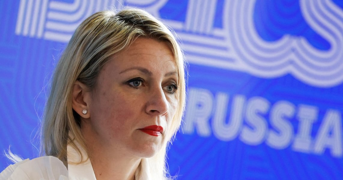 Russian Foreign Ministry spokeswoman Maria Zakharova at a press briefing warning that UK military targets could be struck