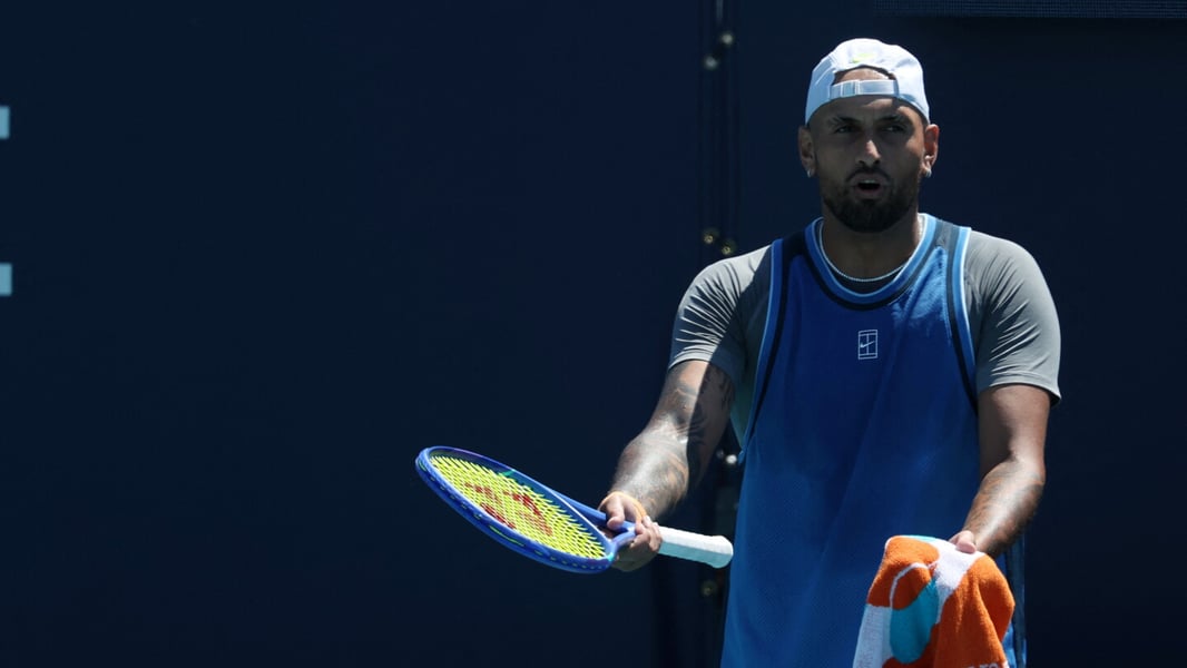 Nick Kyrgios speaking publicly after accepting a one-month cocaine suspension from the International Tennis Integrity Agency