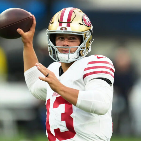 San Francisco 49ers and Los Angeles Rams face off in the first NFL regular-season game in Australia at the Melbourne Cricket Ground