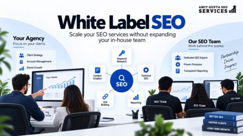 Amit Gupta SEO Services Launches White Label SEO Services for Digital Agencies Worldwide