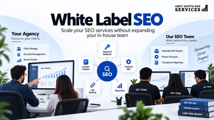 Amit Gupta SEO Services Launches White Label SEO Services for Digital Agencies Worldwide