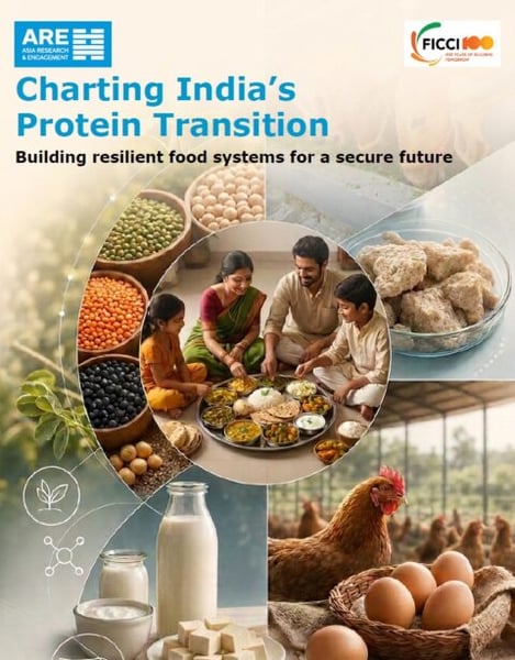 India’s Protein Consumption to More Than Triple by 2070, Raising a National Food System Challenge With Global Consequences: ARE-FICCI Report
