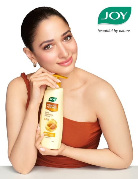 Joy Personal Care brings Versatile Star Tamannaah Bhatia on board as the face of its lotion and cream portfolio