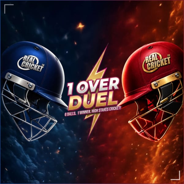 KRAFTON India's Real Cricket 5.3 Update Introduces New One-Over (Six Ball) Duel PvP Mode