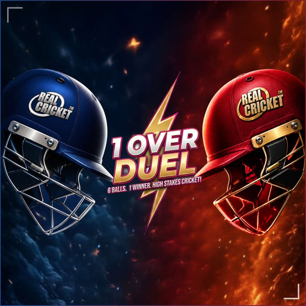 KRAFTON India's Real Cricket 5.3 Update Introduces New One-Over (Six Ball) Duel PvP Mode