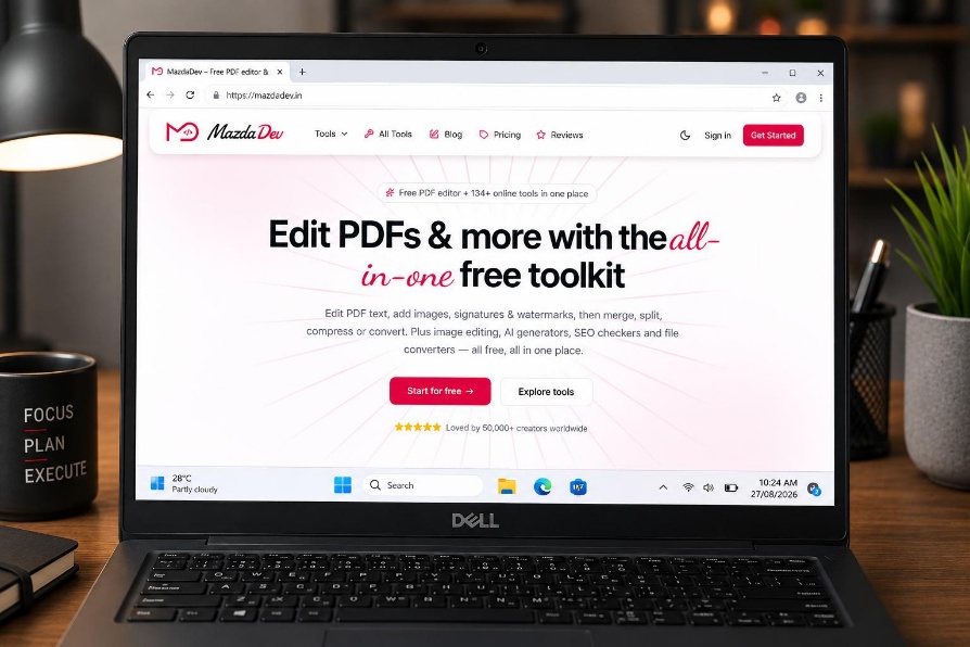 Mazdadev - One Browser-Based Platform for Everyday Digital Work