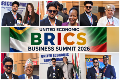 Mikki Koomar Felicitated by the President of the Indian Economic Trade Organization at the United Diplomatic BRICS Summit – 2026