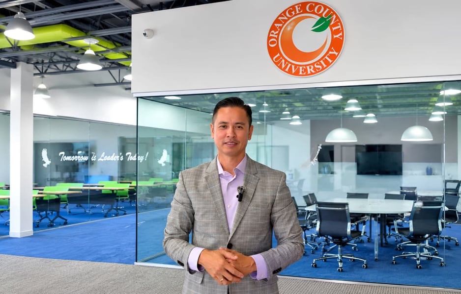 Mikki Koomar Reaches New Academic Milestone with BBA Graduation, as Orange County University CAO Dr. Ryan Doan Extends Special Congratulations
