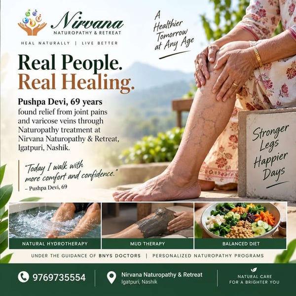 Nirvana Naturopathy: How Pushpa Devi, 69, Found a Natural Path Toward Greater Comfort