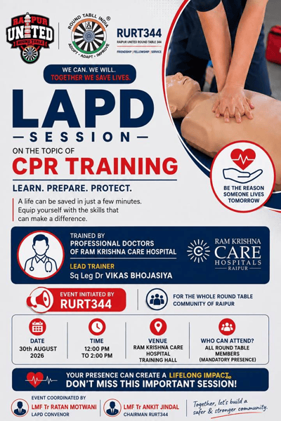 RURT 344 Conducts CPR Training Session Under LAPD Initiative