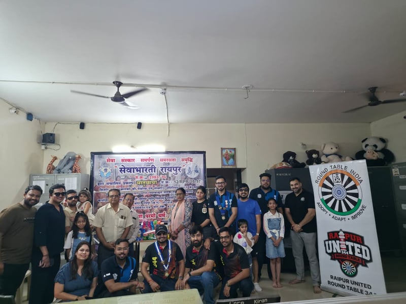Round Table India’s RURT 344 Visits Sevabharti Matrichaya, Extends a Gesture of Care to Children