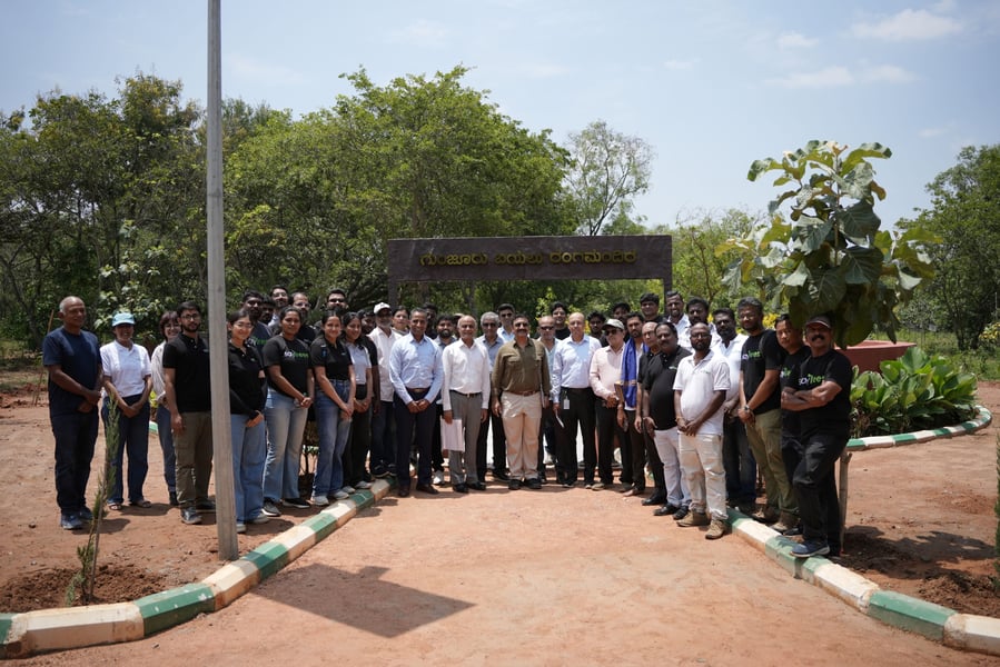 SayTrees and Karnataka Forest Department Develop 45-Acre Urban Tree Park in Panathur