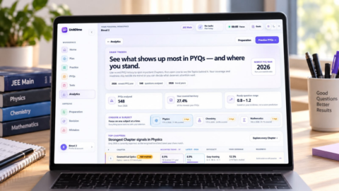 Student Founder Ahsan Siraj Khan Launches UnitDime to Help JEE Aspirants Focus on What Matters Most