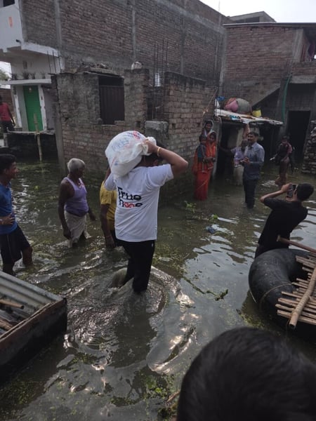 True Hope Foundation Reaches Flood-Affected Families in Bihar’s Bhagalpur With Essential Relief