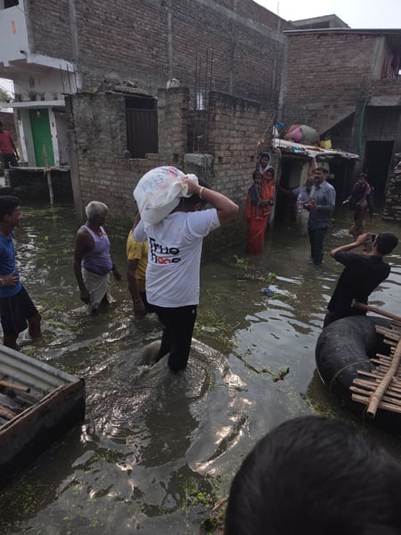 True Hope Foundation Reaches Flood-Affected Families in Bihar’s Bhagalpur With Essential Relief