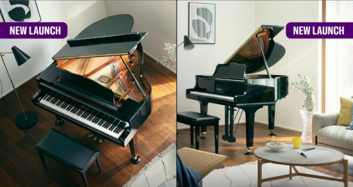 Yamaha Music India Expands Its Piano Portfolio with the New GCB Grand Piano and Introduces a New Polished White Finish for B Series Upright Pianos