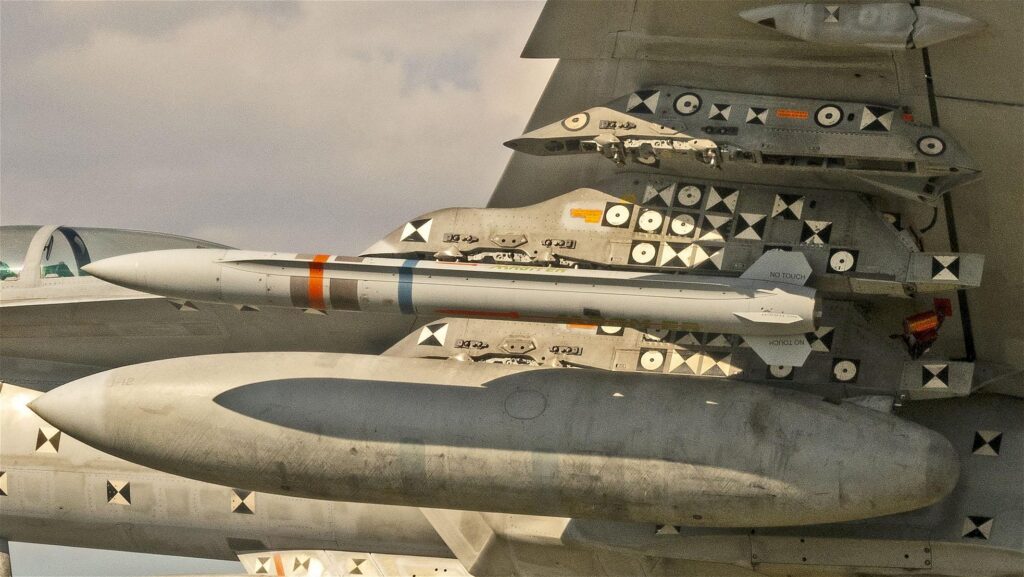 AGM-88G AARGM-ER Advanced Anti-Radiation Guided Missile-Extended Range captive carry test US Navy Japan FY2027 defense budget